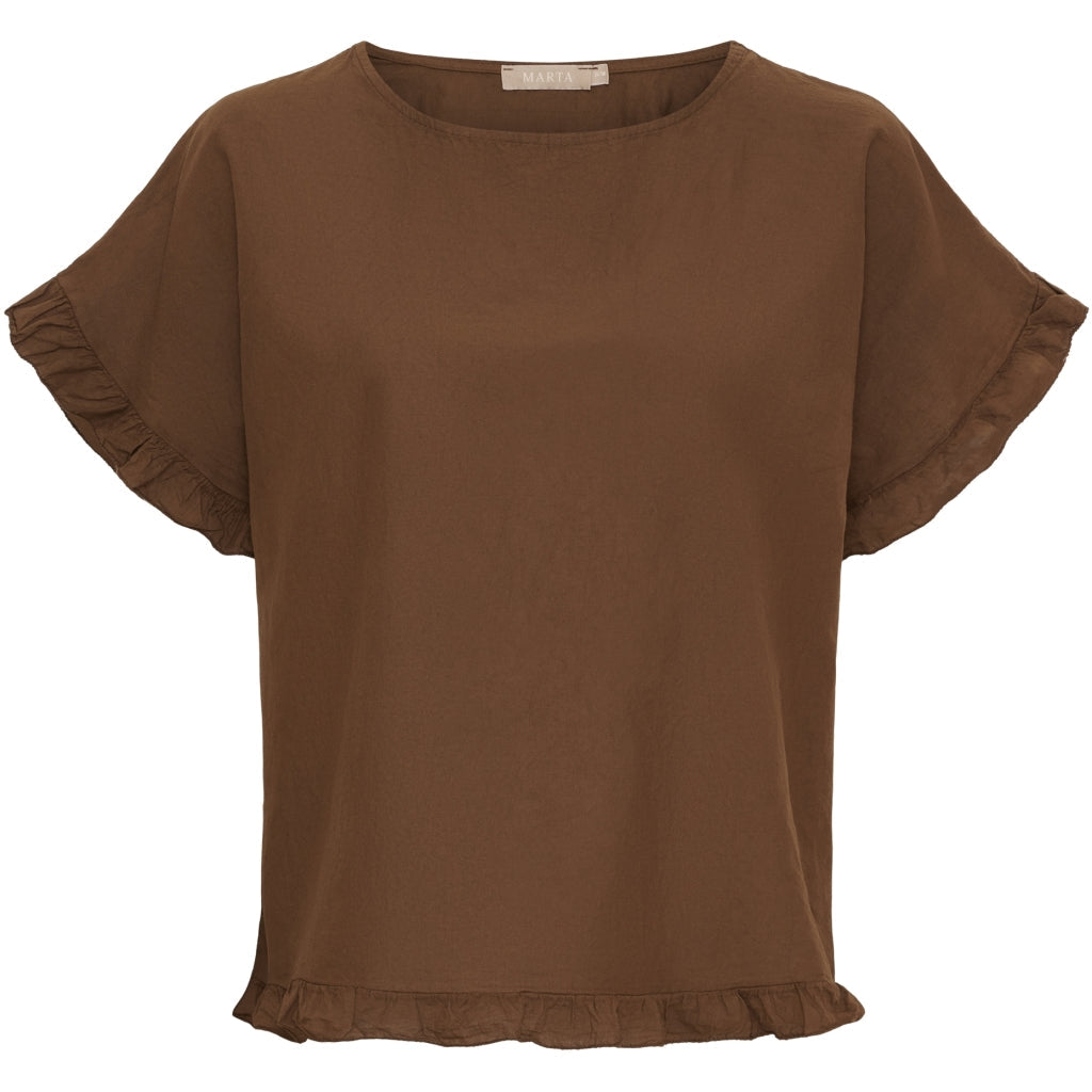 MARTA DU CHATEAU - BLUSE - KASIMIRA 86493 - CACAO