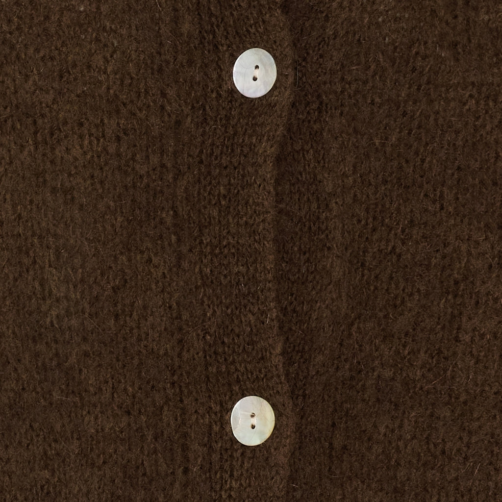 MARTA DU CHATEAU - CARDIGAN - COSIMA 5223 - CHOCOLAT111909