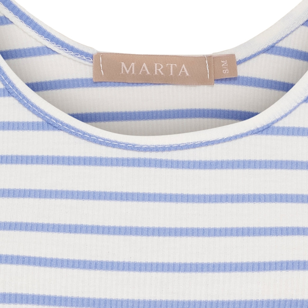 MARTA DU CHATEAU - TOP - MARINA 2499/B - SKY BLUE