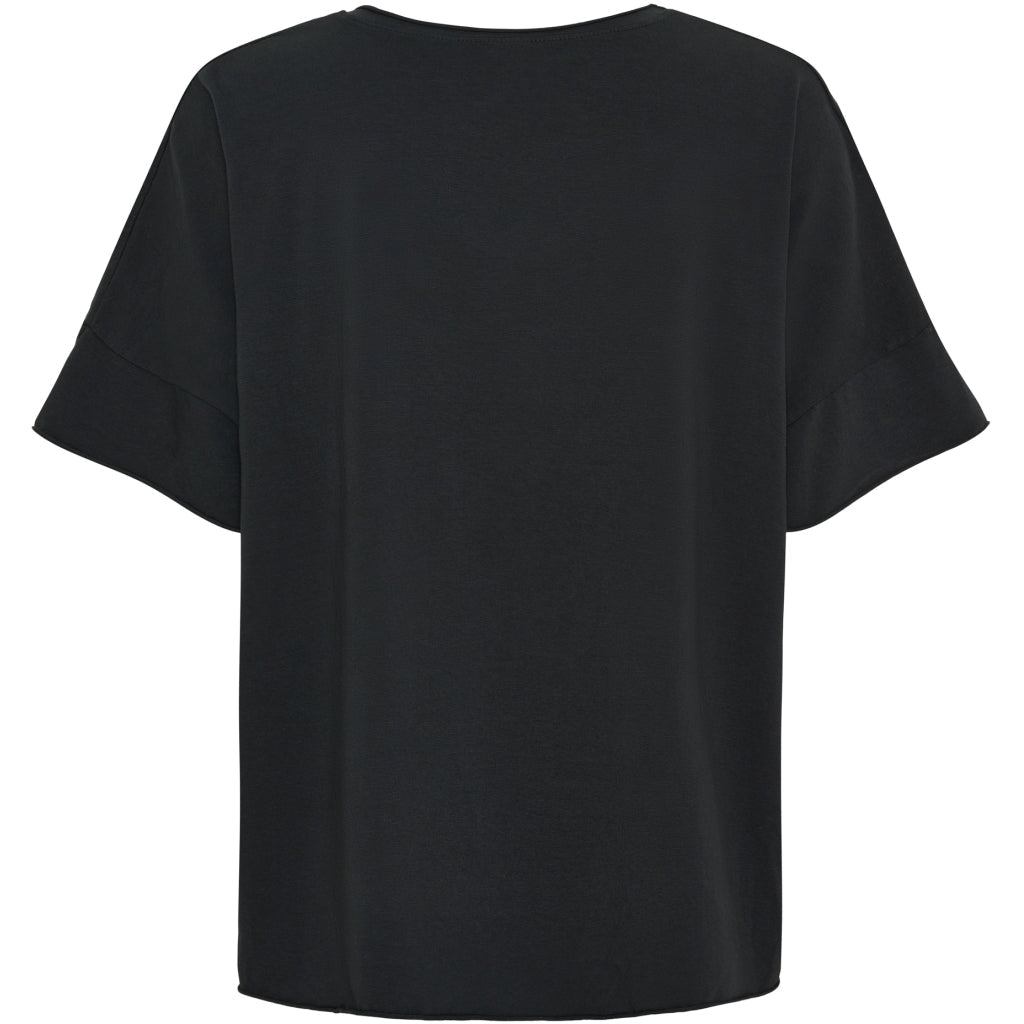 MARTA DU CHATEAU - T-SHIRT - JANNA 2436 - SORT