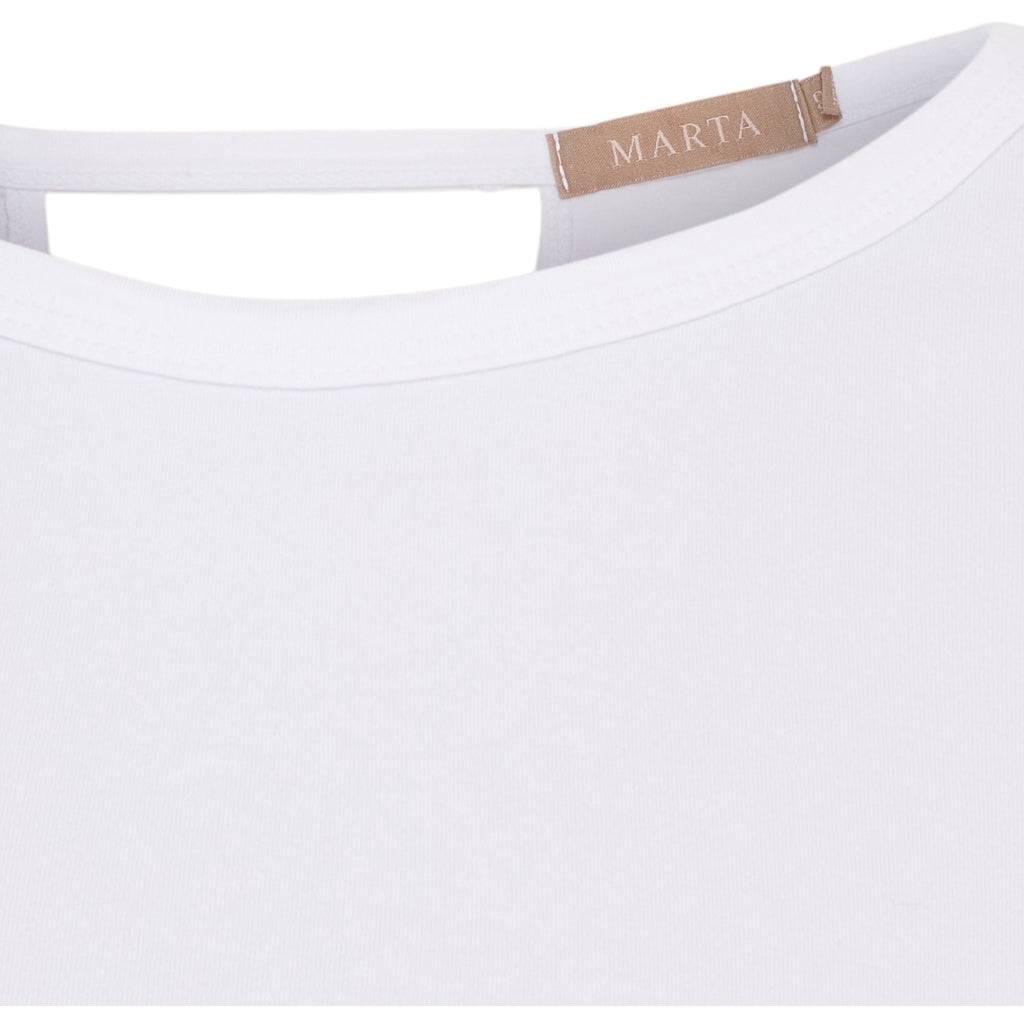 MARTA DU CHATEAU - T-SHIRT - TINKA 258635 - HVID
