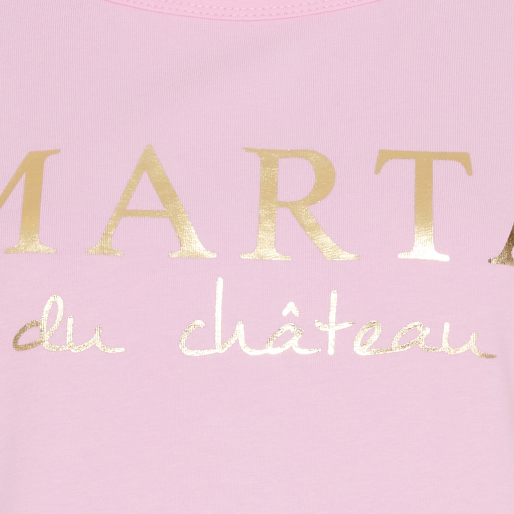 MARTA DU CHATEAU - T-SHIRT - JEANETTE MT-002 - BABY PINK
