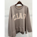 MARTA DU CHATEAU - SWEATSHIRT - CHARLINE 85783 - FANGO