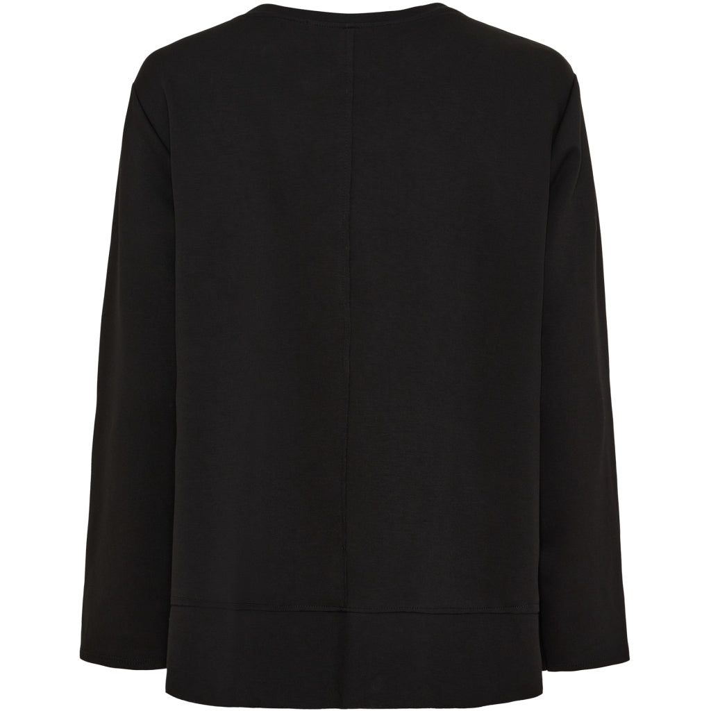 MARTA DU CHATEAU - SWEATSHIRT - CHARLINE 85783 - SORT