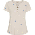 MARTA DU CHATEAU - T-SHIRT - CECILIE 2553-D - BEIGE