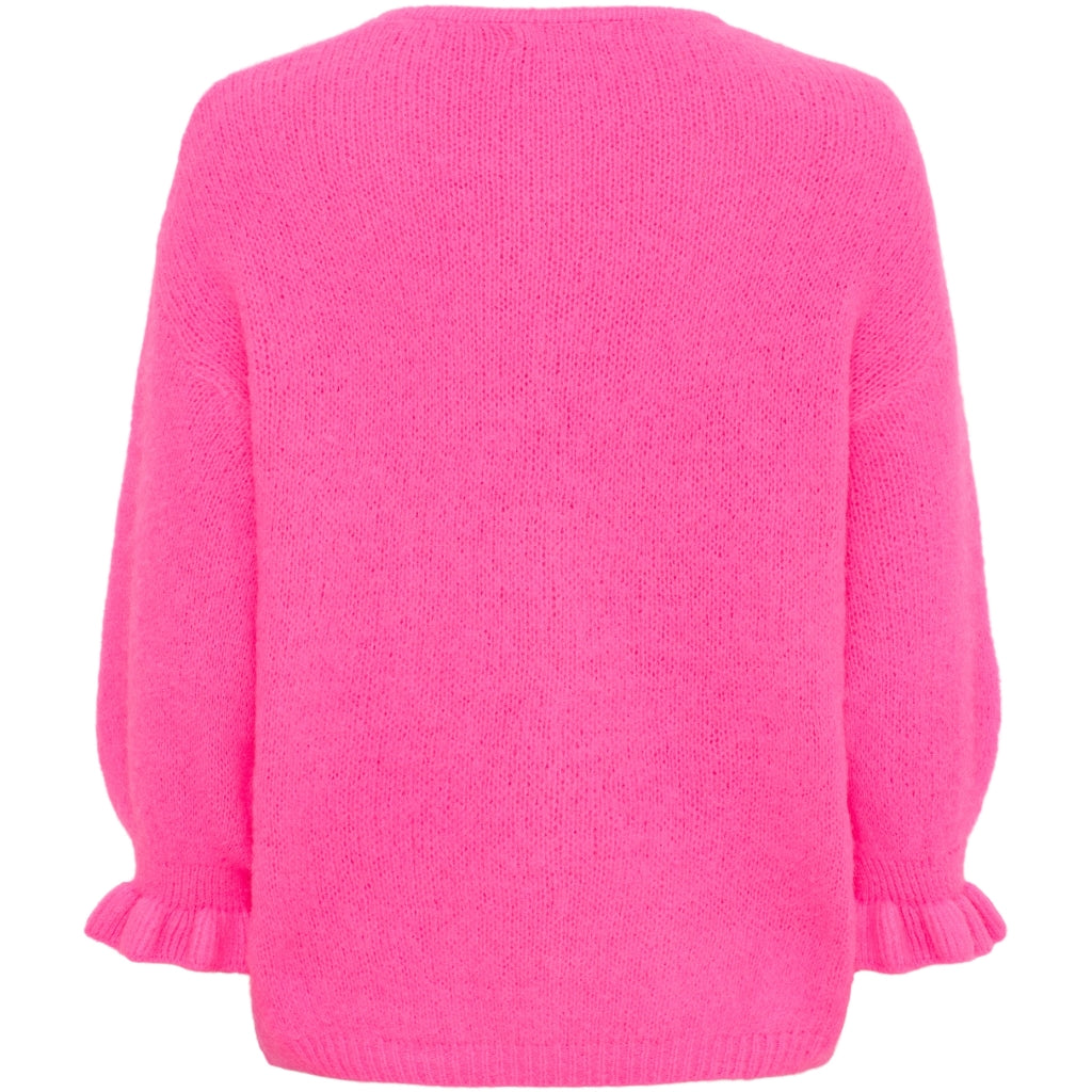 MARTA DU CHATEAU - CARDIGAN - JULIANA 2413 - FUXIA FLUO