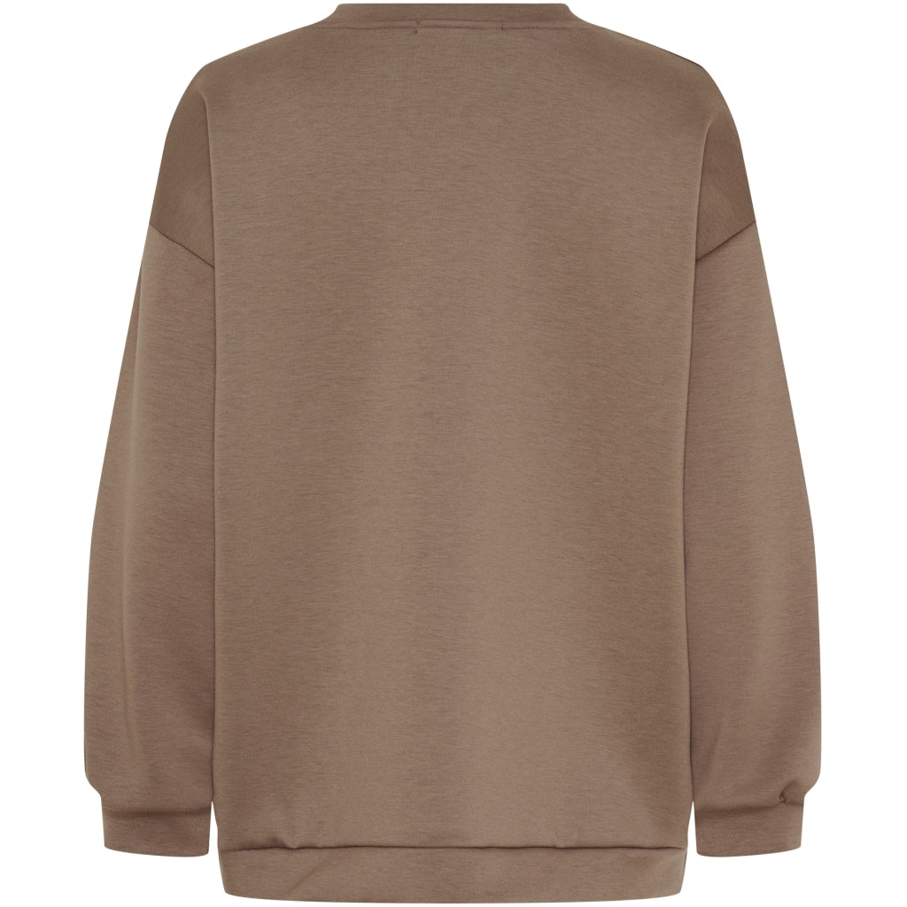 MARTA DU CHATEAU - SWEATSHIRT - HIBISCUS 22659 - FANGO