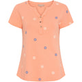 MARTA DU CHATEAU - T-SHIRT - CECILIE 2553-D - SALMONE