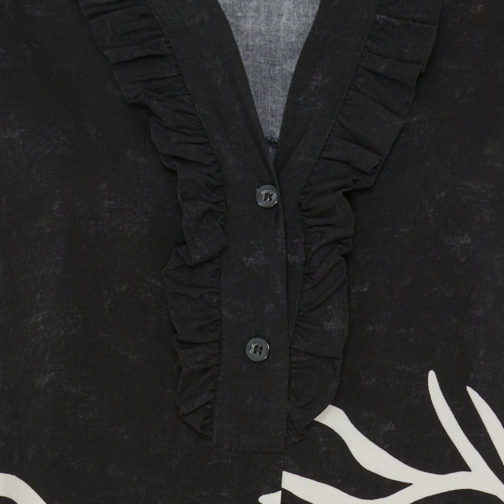 MARTA DU CHATEAU - KJOLE - 2604B - BLACK 1586