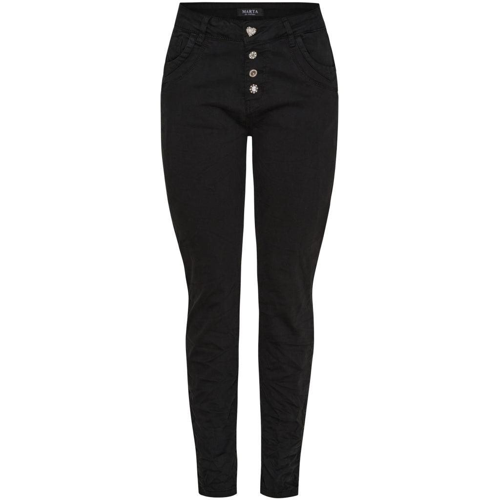 MARTA DU CHATEAU - JEANS - NAHLA MDC227-2533 - SORT