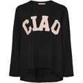 MARTA DU CHATEAU - SWEATSHIRT - CHARLINE 85783 - SORT