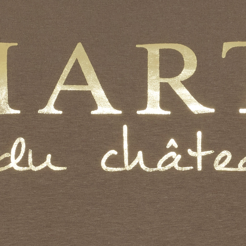 MARTA DU CHATEAU - T-SHIRT - JEANETTE MT-002 - FOSSIL FANGO