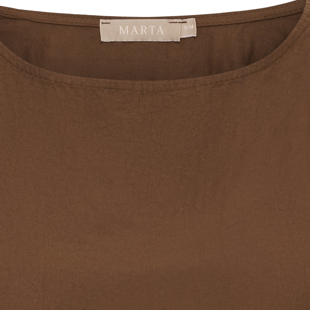 MARTA DU CHATEAU - BLUSE - KASIMIRA 86493 - CACAO