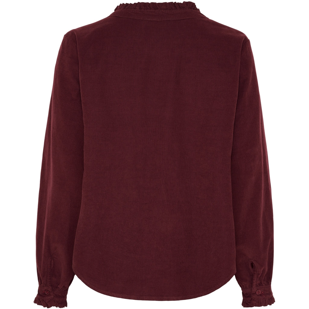 MARTA DU CHATEAU - BLUSE - MORGANA 2518115V - BORDEAUX
