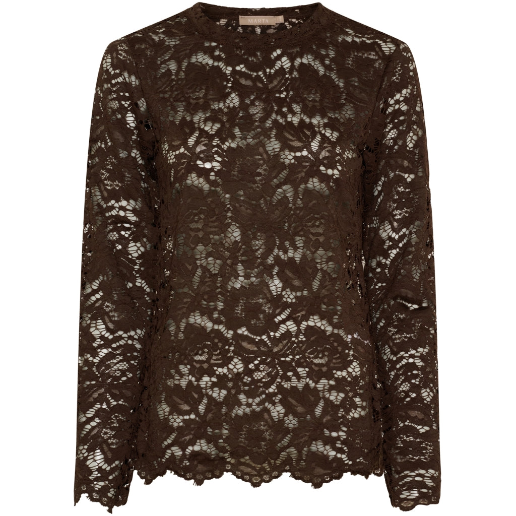 MARTA DU CHATEAU - BLUSE - MILLEY 7707 - MORO