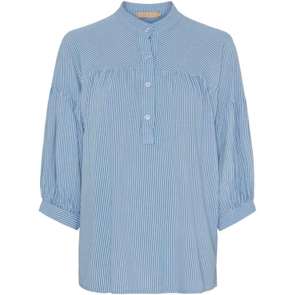 MARTA DU CHATEAU - BLUSE - ILINA 6132 - AVIO STRIPE