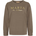 MARTA DU CHATEAU - SWEATSHIRT - ANNEMETTE J-639 - FANGO