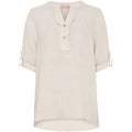 MARTA DU CHATEAU - SKJORTE - BONNIE 85137 - SABBIA