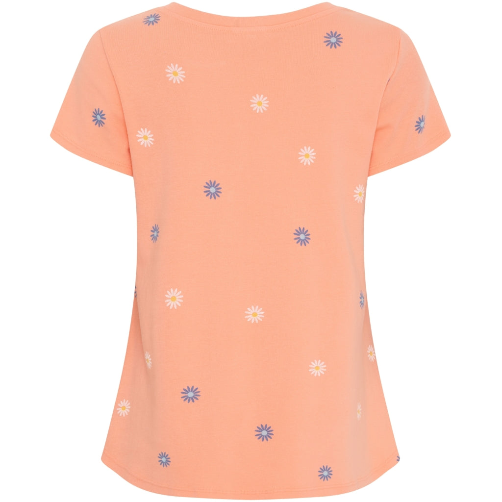 MARTA DU CHATEAU - T-SHIRT - CECILIE 2553-D - SALMONE