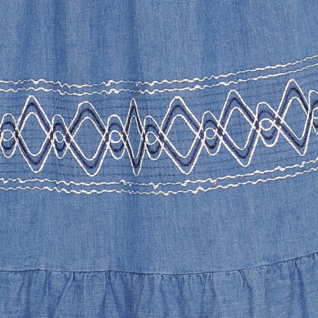 MARTA DU CHATEAU - NEDERDEL - HELVIG 25304 - JEANS