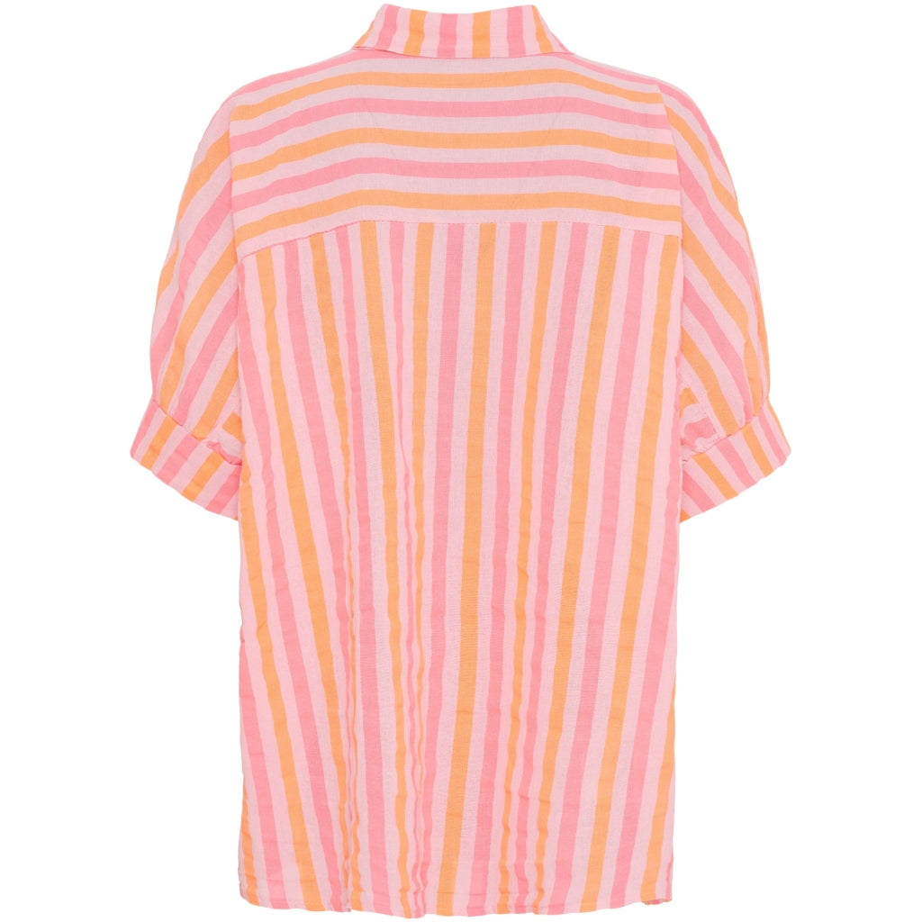 MARTA DU CHATEAU - SKJORTE - VIRGINIA 7345 - FUXIA STRIPE