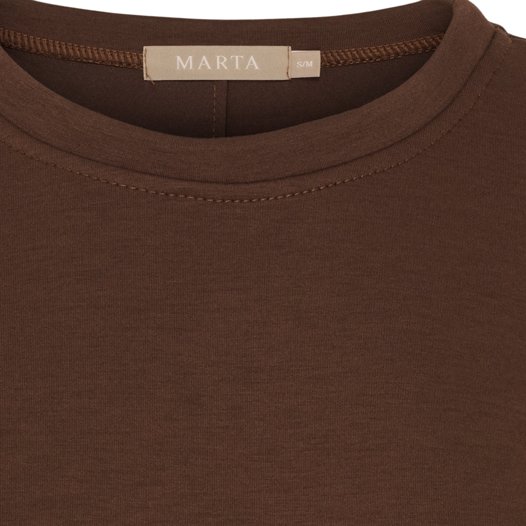 MARTA DU CHATEAU - SWEATSHIRT - PINE 85783-1 - MORO