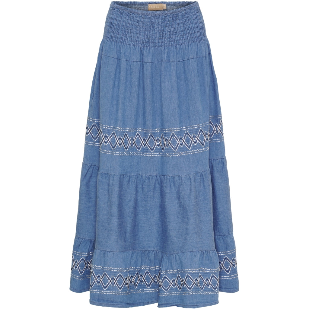 MARTA DU CHATEAU - NEDERDEL - HELVIG 25304 - JEANS