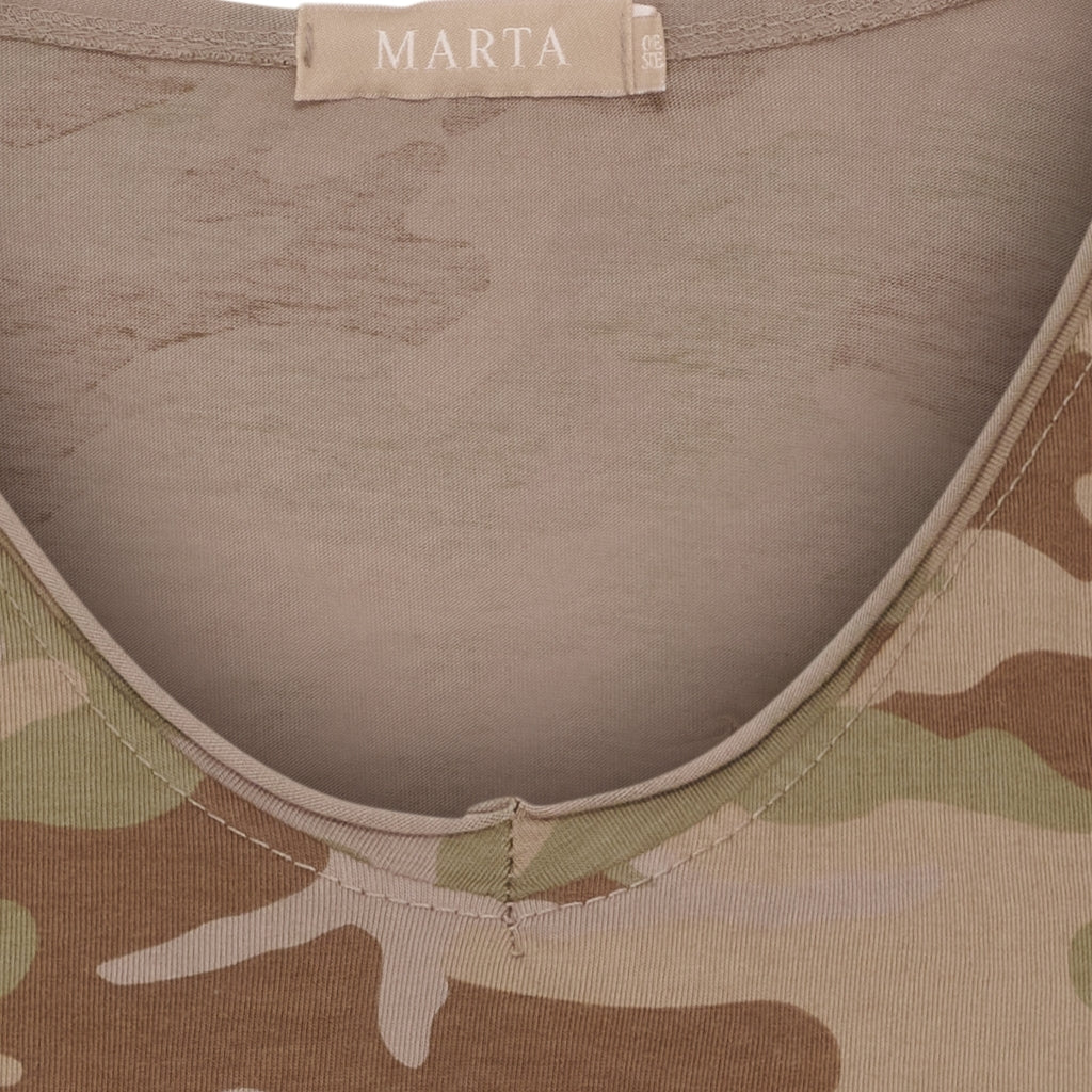 MARTA DU CHATEAU - T-SHIRT - HARPER 2436C - GREEN CAMO