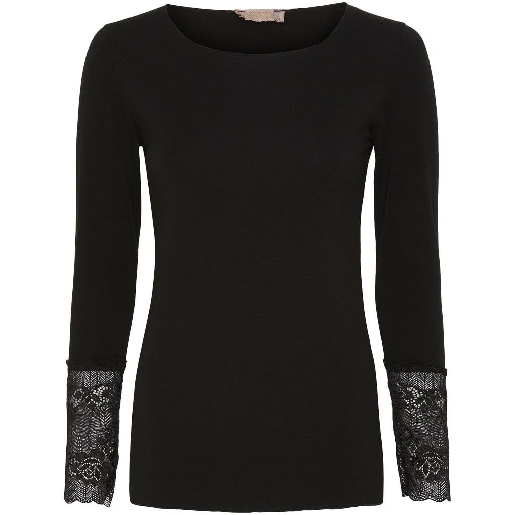 MARTA DU CHATEAU - BLUSE - 11297 - SORT
