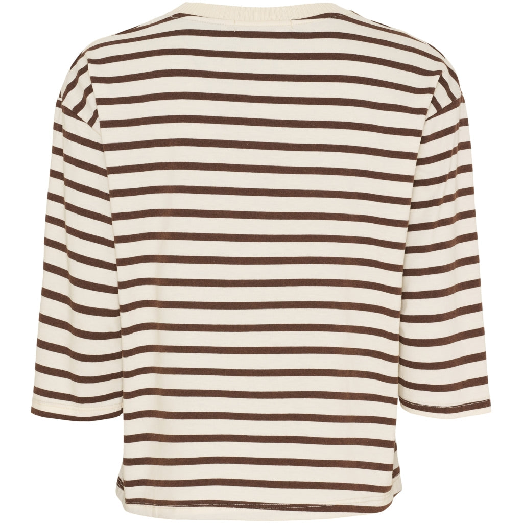 MARTA DU CHATEAU - T-SHIRT - BROOKLYN 58351 - BEIGE/MORO