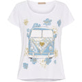 MARTA DU CHATEAU - T-SHIRT - MARIE 1535 - WHITE VW CELESTE