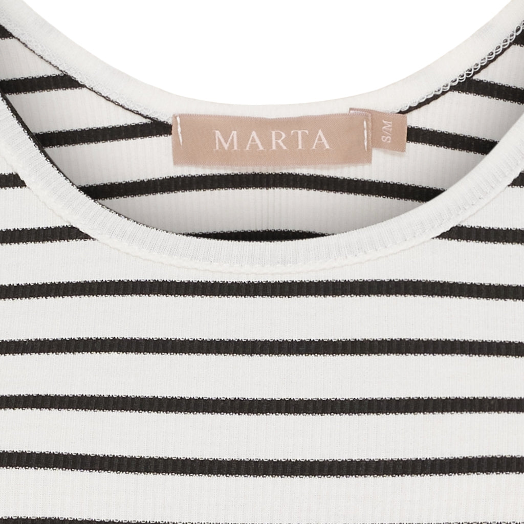 MARTA DU CHATEAU - TOP - MARINA 2499/B - BLACK