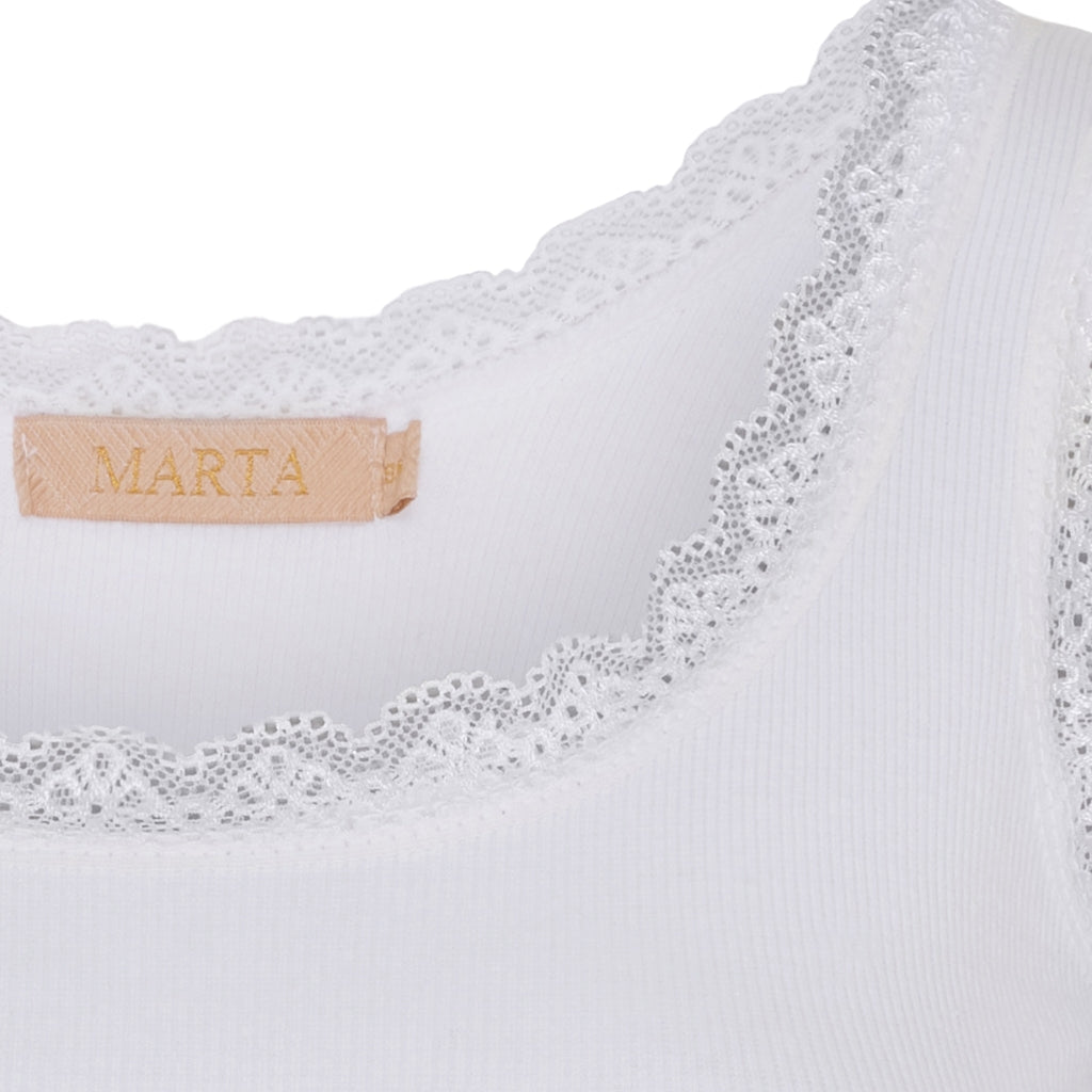 MARTA DU CHATEAU - TOP - ANGELINE 2499 - HVID