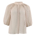 CONTINUE - BLUSE - SIA LACE 14729 - NOUGAT