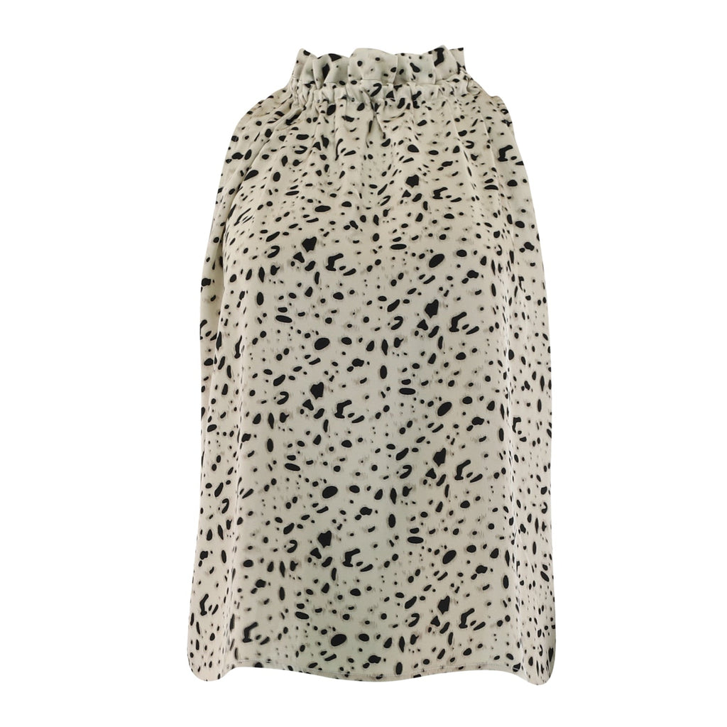 CONTINUE - TOP - LIVA 14898 - GEOPARD PRINT