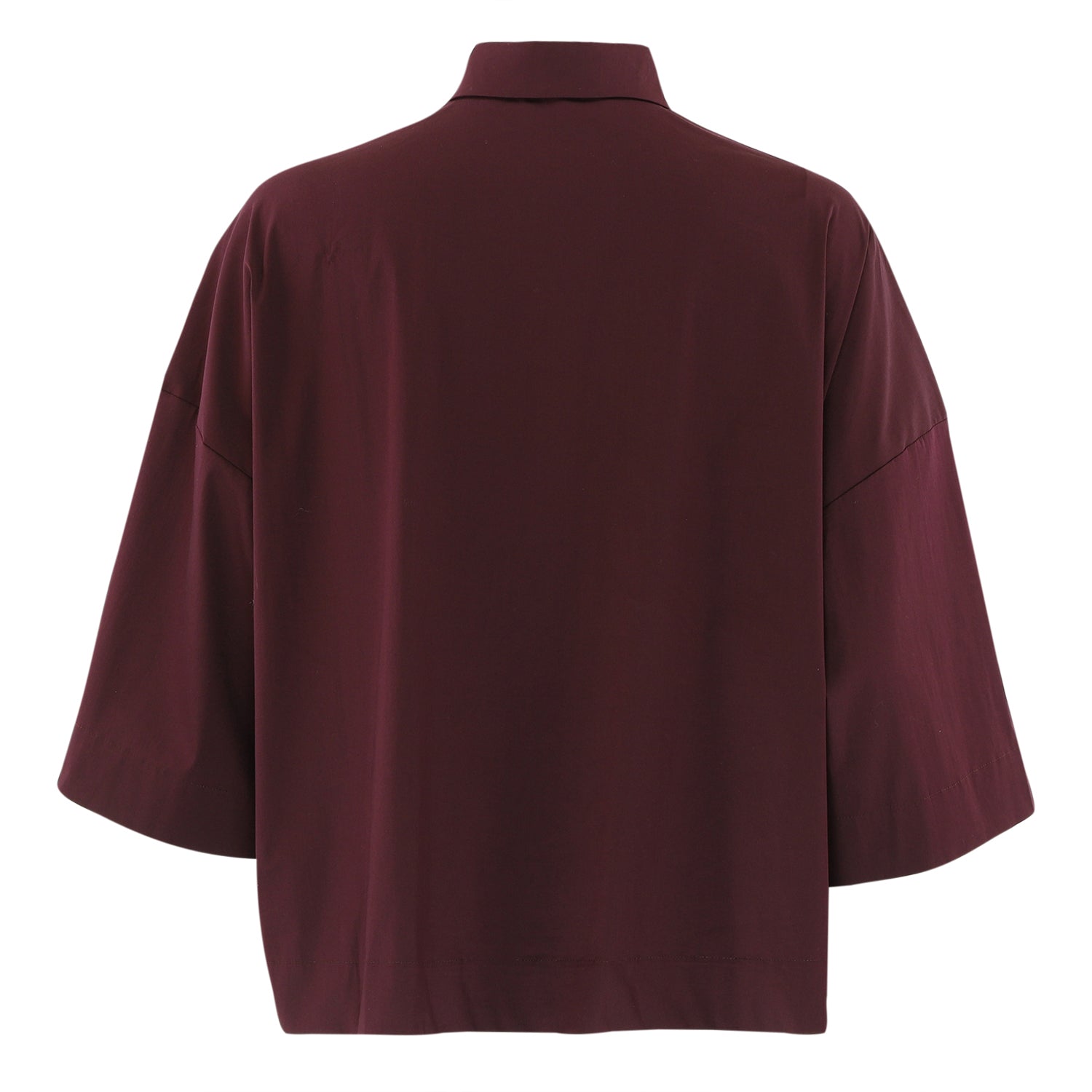 CONTINUE - SKJORTE - KLARA 15039 - BORDEAUX/GOLD BUTTONS