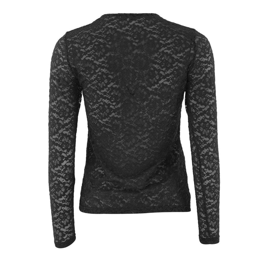 CONTINUE - BLUSE - ALBERTE 15073 - SORT
