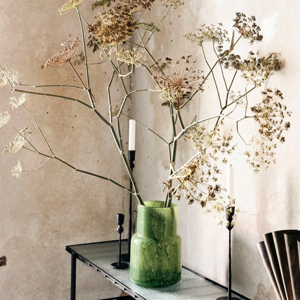 HOUSE DOCTOR - VASE -  BOLE - DARK GREEN