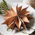 HOUSE DOCTOR - PAPIR STJERNE - CAPELLA 206120802 - NATURAL - 20 CM.