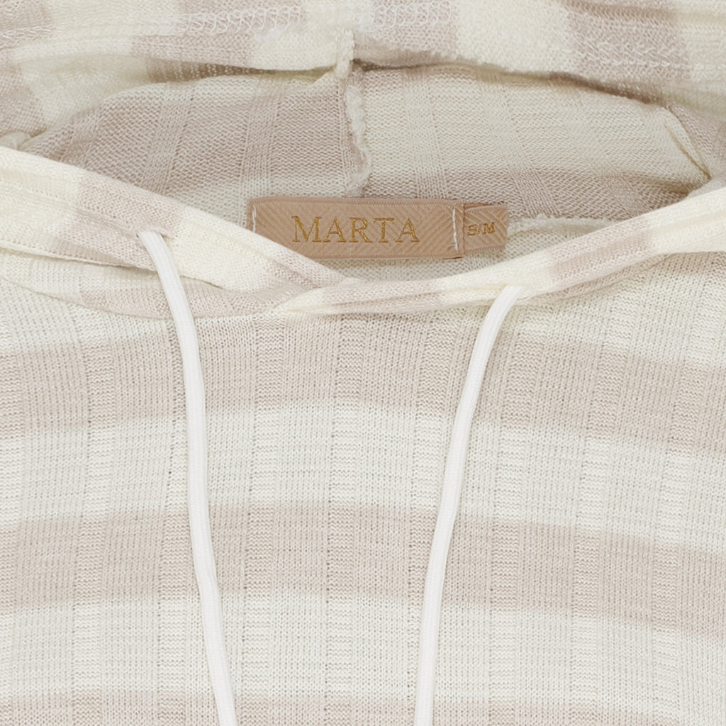 MARTA DU CHATEAU - BLUSE - YSALINE 21146 - BEIGE