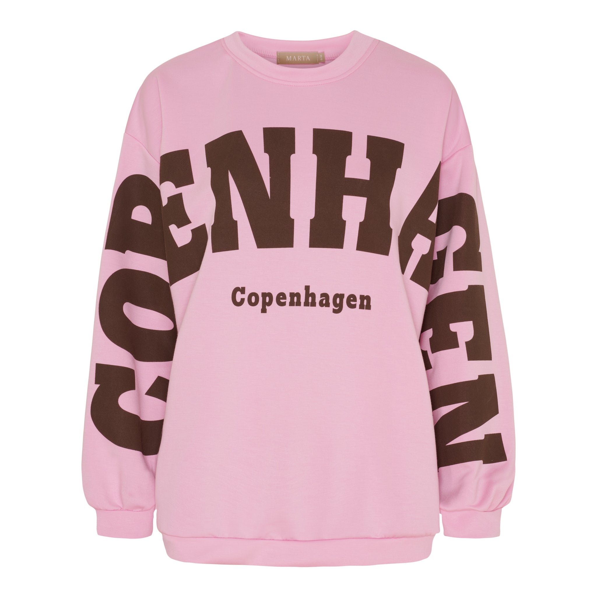 MARTA DU CHATEAU - SWEATSHIRT - HIBISCUS 22659 - PINK