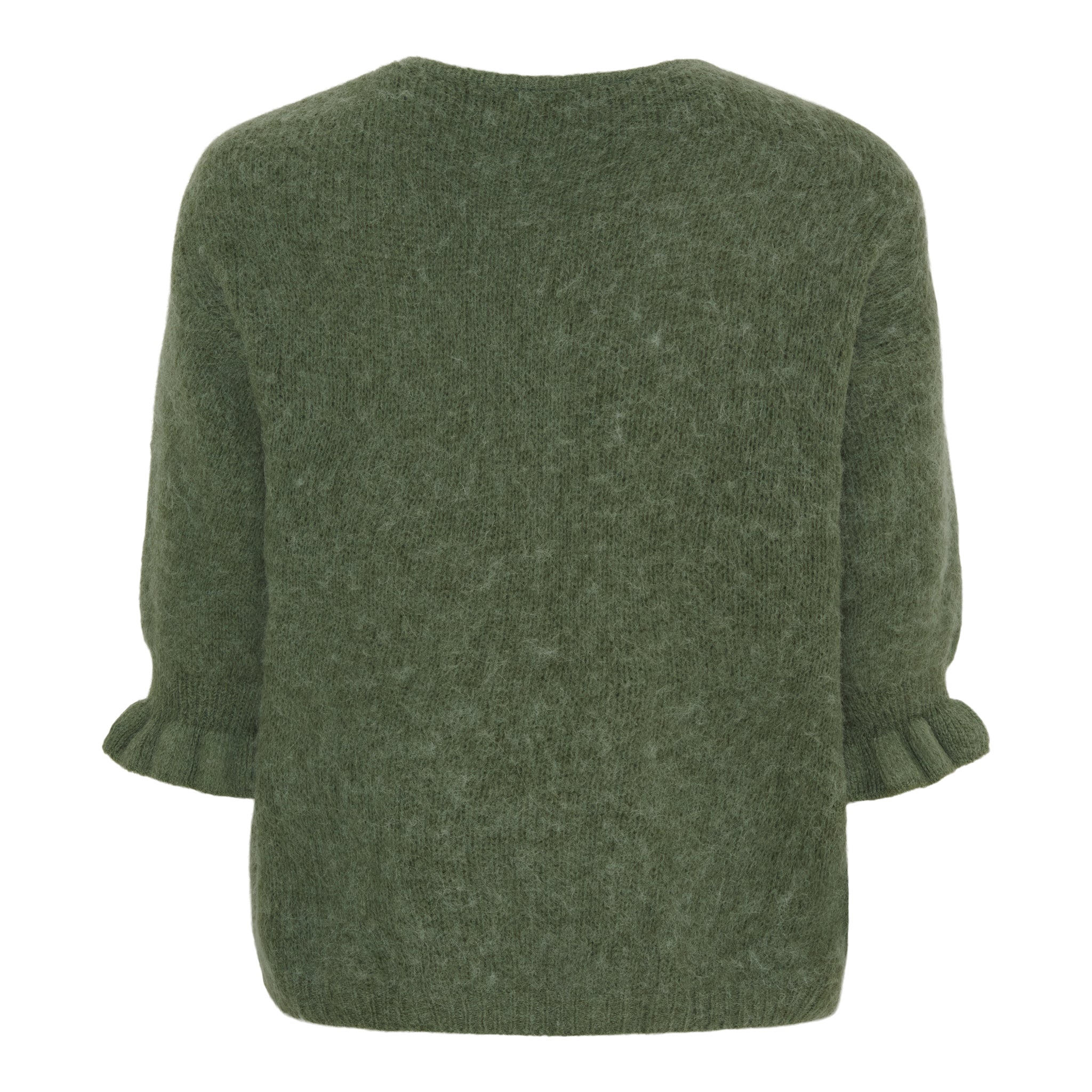 MARTA DU CHATEAU - CARDIGAN - JULIANA 2413 - ARMY