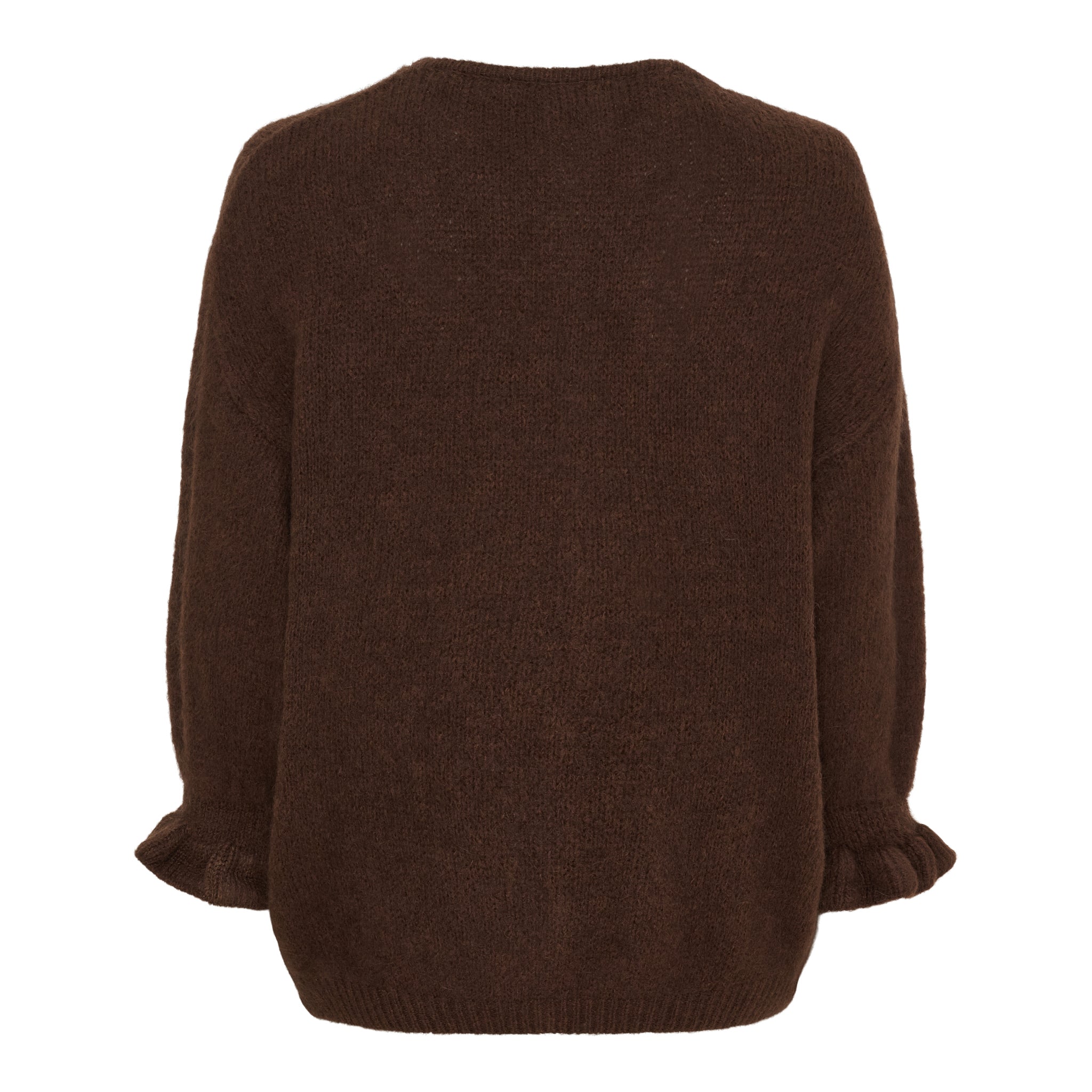 MARTA DU CHATEAU - CARDIGAN - JULIANA 2413 - CHOCO
