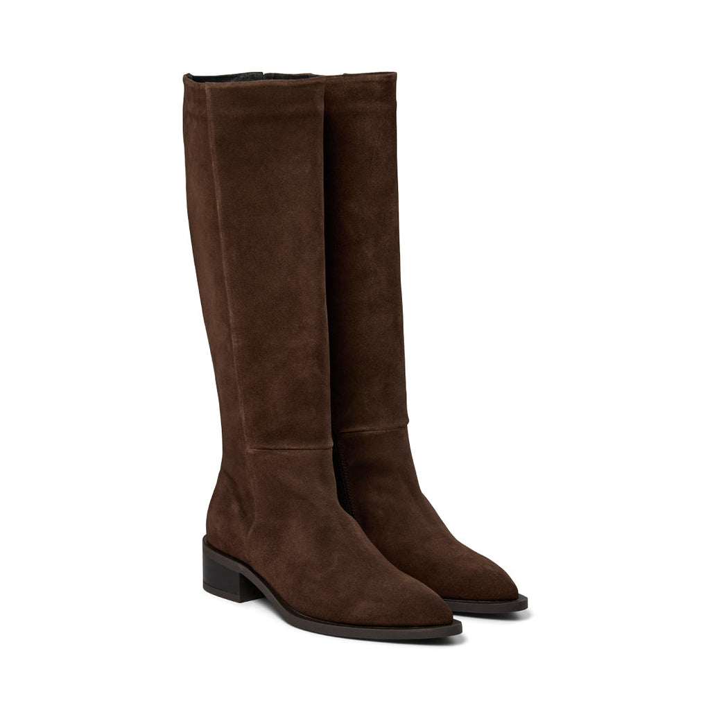 PAVEMENT - STØVLER - FINKA - 24420 - BROWN SUEDE 347