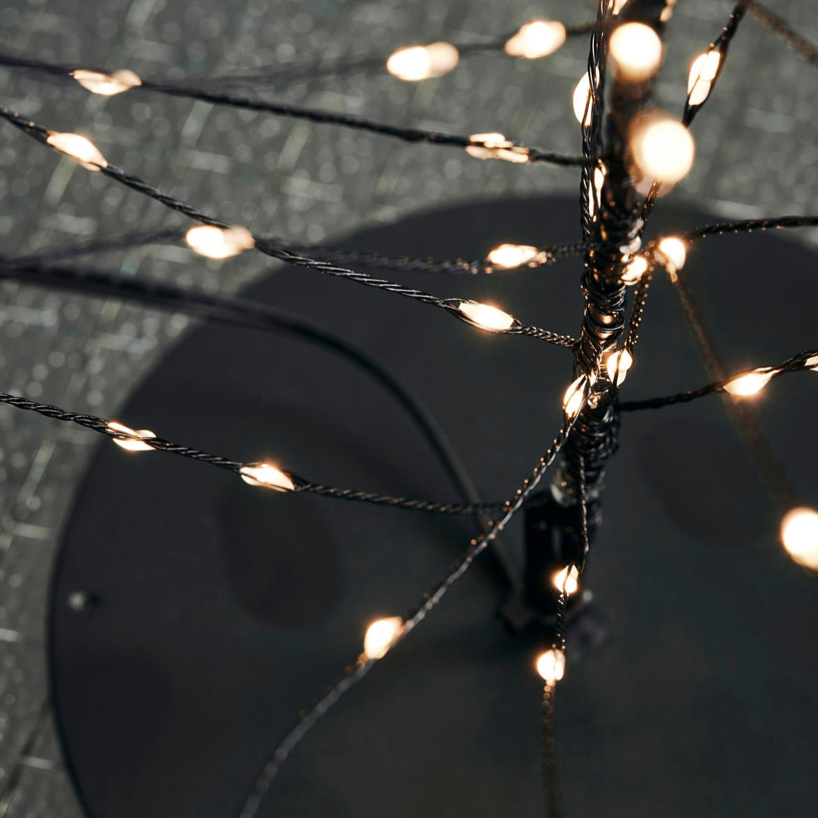 HOUSE DOCTOR - STÅLTRÅDS JULETRÆ - GLOW 263210002 - SORT