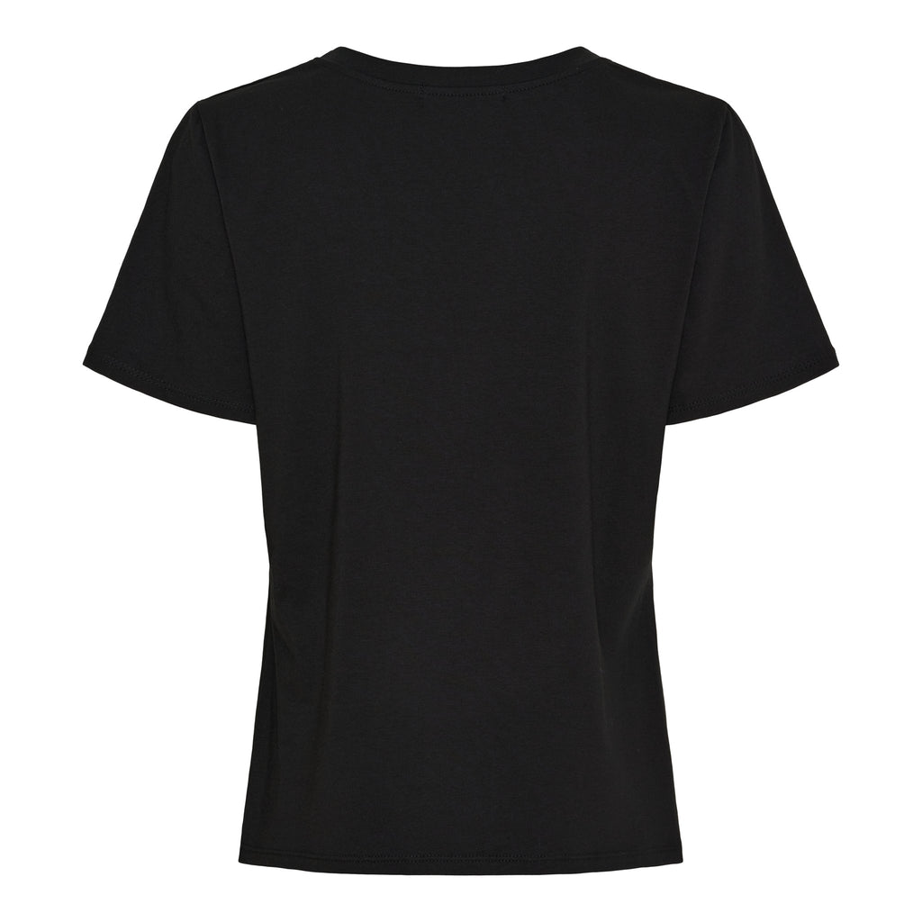 MARTA DU CHATEAU - T-SHIRT - SUNSHINE 38188M - BLACK