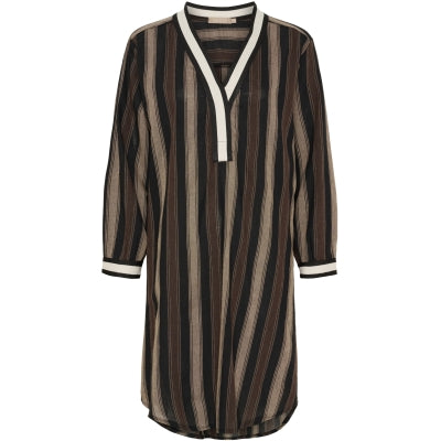 MARTA DU CHATEAU - KJOLE - SAYLOR 25231 - BLACK/CAMELLO2