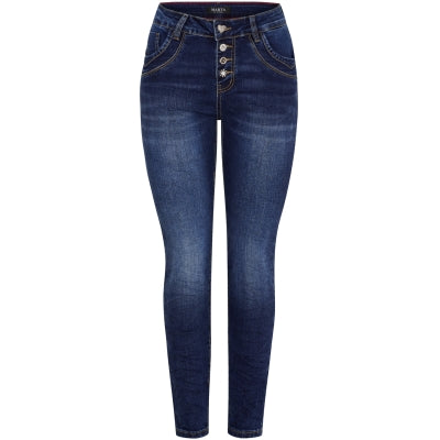 MARTA DU CHATEAU - JEANS - NAHLA MDC215-2533 - BLUE DENIM
