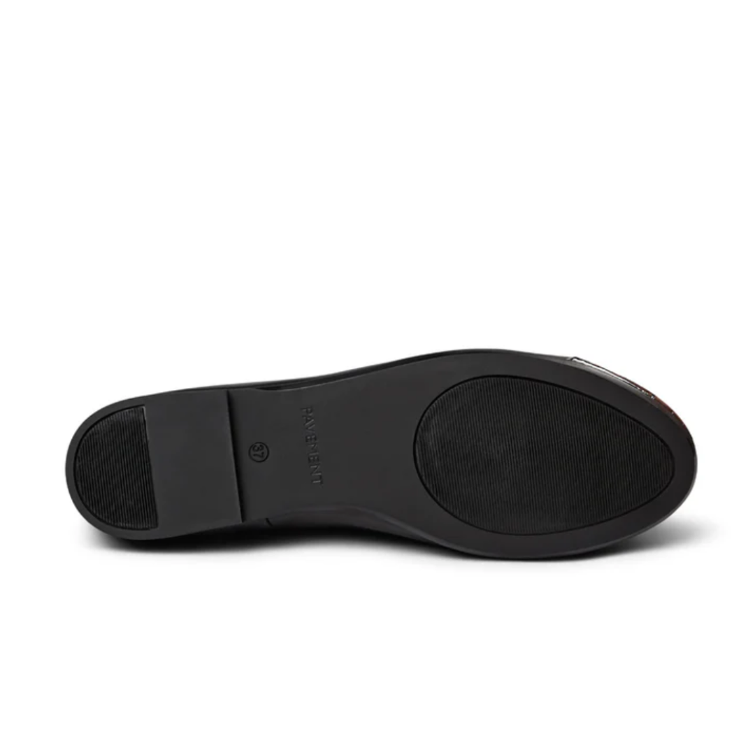 PAVEMENT - BALLERINASKO - LUCY 23171 - SORT/PATENT