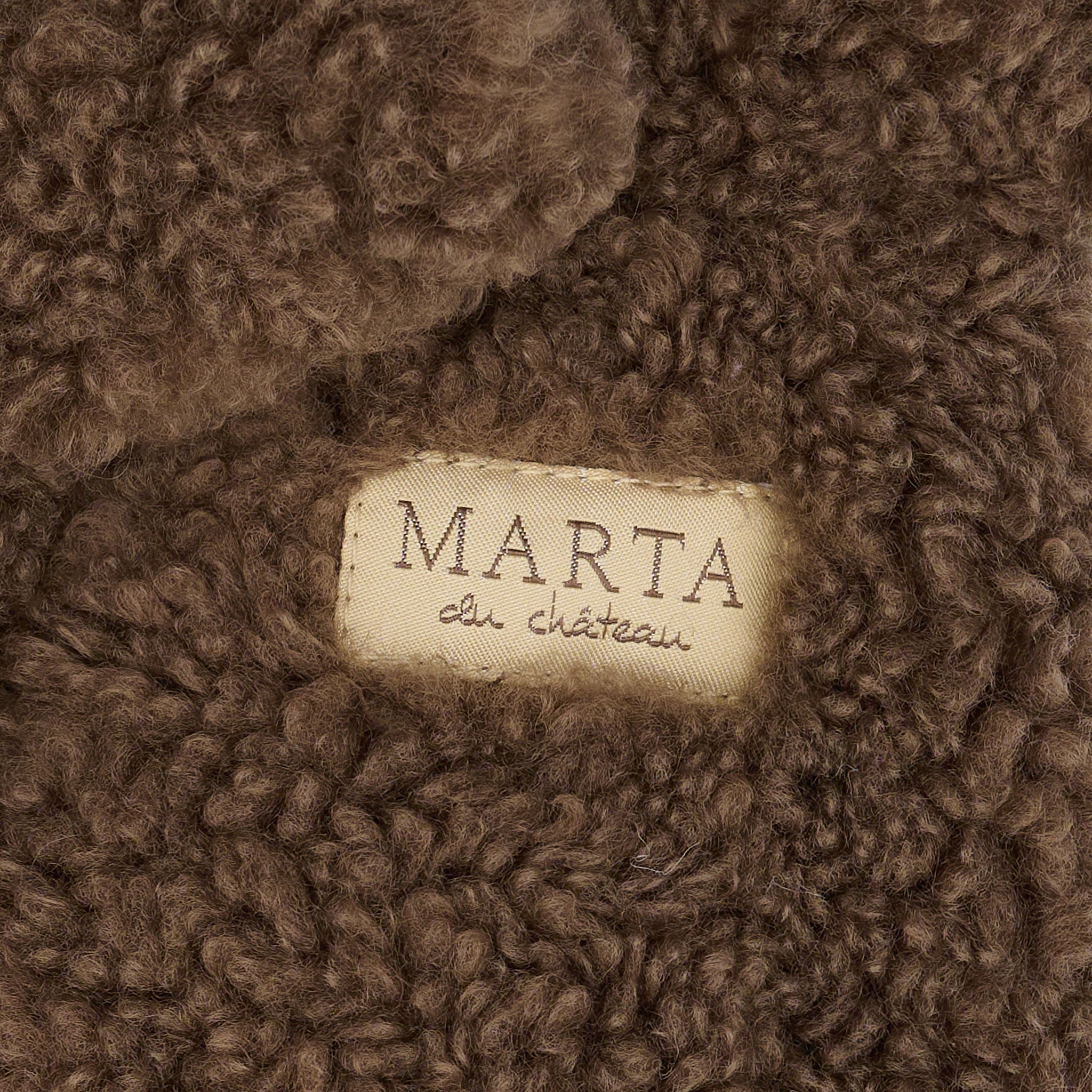 MARTA DU CHATEAU - LUFFER - TEDDY 48744 - BROWN